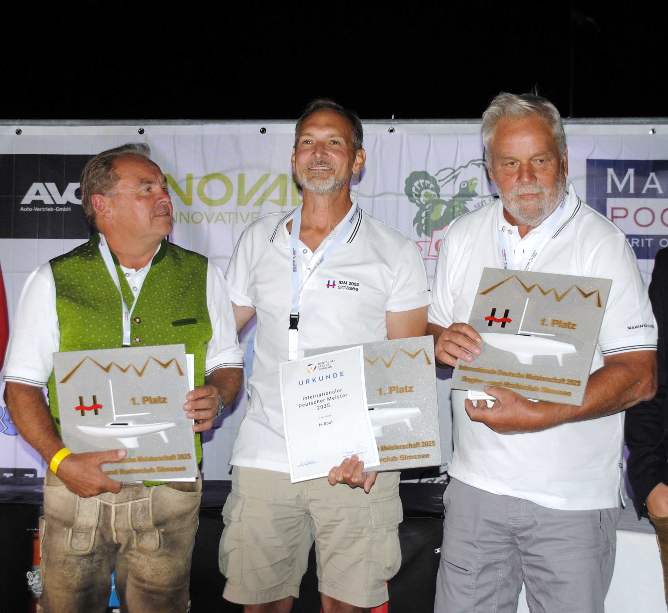 (vo re) Dirk Stadler, Lars Oliver Melzer, Christin Spießberger